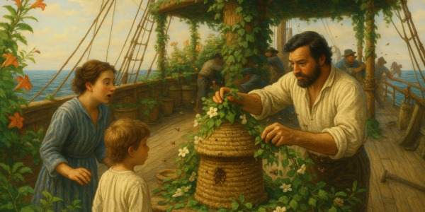 La isla de las abejas. Un relato de Ulises Martín,