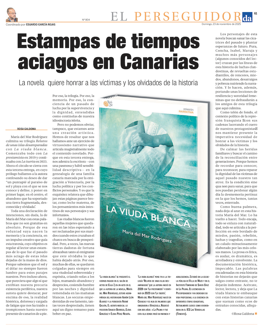 Estampas de tiempos aciagos en Canarias