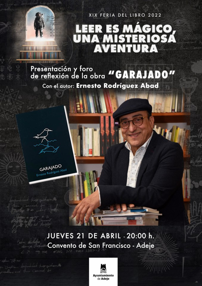 Presentación GARAJADO, Feria del Libro de Adeje 2022